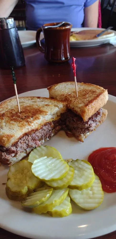 Patty Melt with Cheese